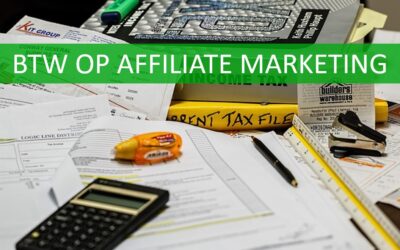 BTW op affiliate marketing: Is de KOR aantrekkelijk?
